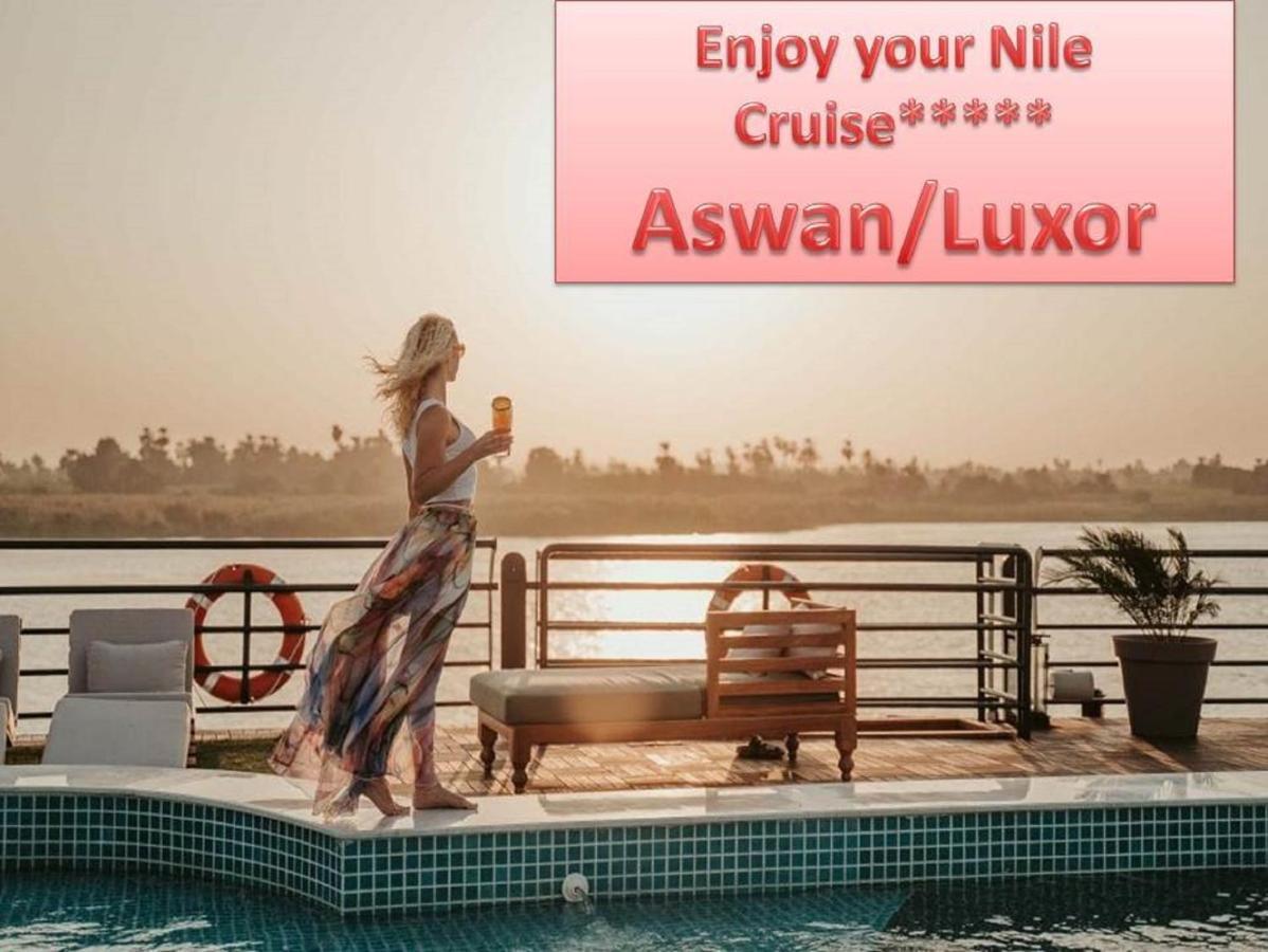 Luxor Luxury Nile Cruises - From Luxor 04 Nights - From Aswan 03 Nights Hotel ภายนอก รูปภาพ